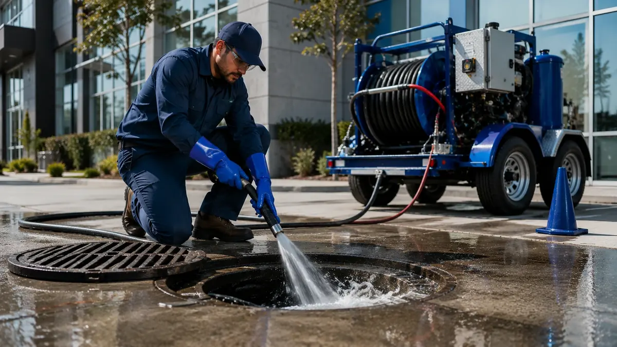 Commercial Hydro Jet Drain Cleaning in San Miguel