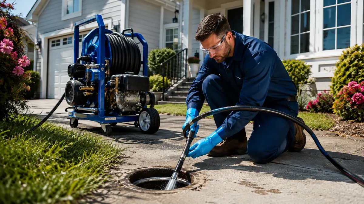 Residential Hydro Jet Drain Cleaning in San Miguel