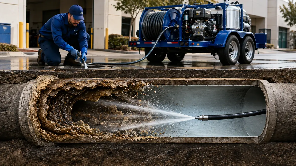 Sewer Pipe Descaling in San Miguel